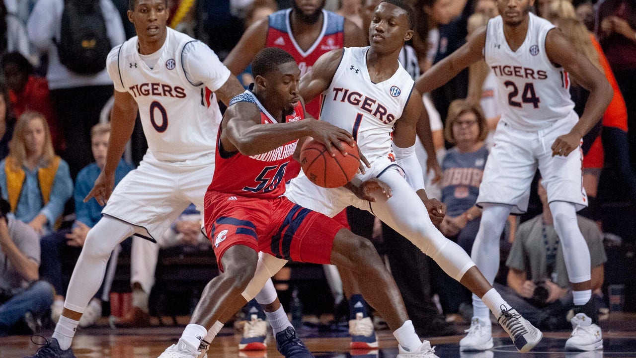 Harper leads No. 11 Auburn to 101-58 win over South Alabama